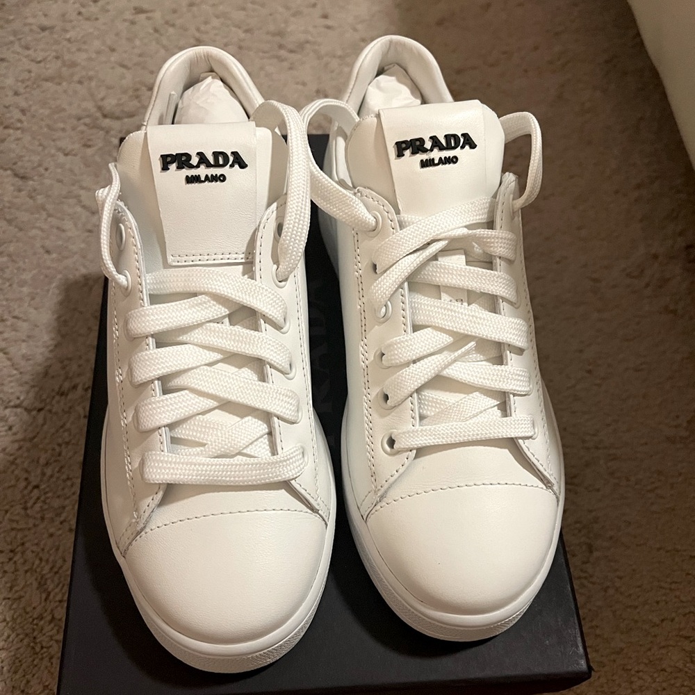 Prada Sneakers - White (Never Worn)